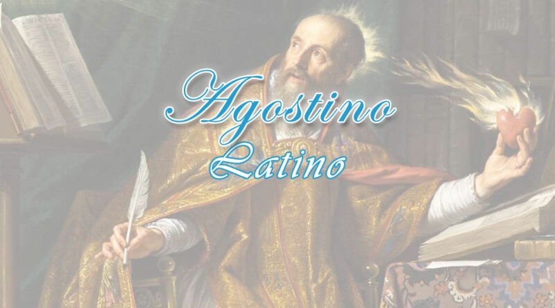 Versioni di latino di Sant'Agostino
