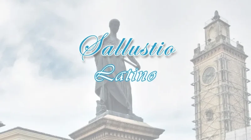 Versioni di latino di Sallustio