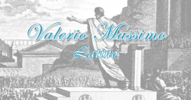 Versioni di latino di Valerio Massimo