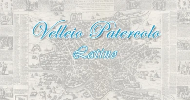 Versioni di latino di Velleio Patercolo